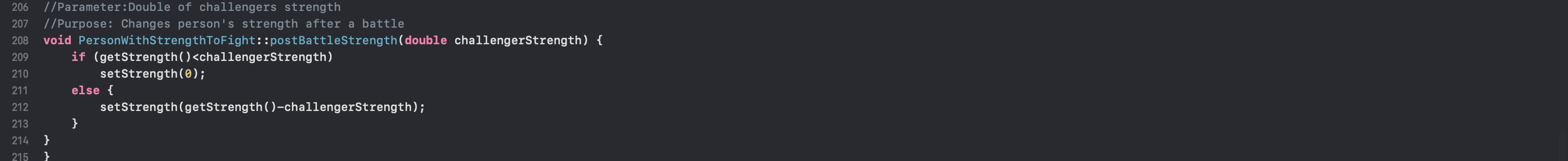 Screenshot of Noble C++ File
